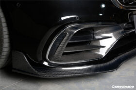 DarwinPRO 2017-2020 Mercedes Benz S63 W222 Sedan MSY Style Front Bumper Vents - image 6