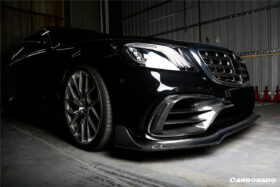 DarwinPRO 2017-2020 Mercedes Benz S63 W222 Sedan MSY Style Front Bumper Vents - image 9