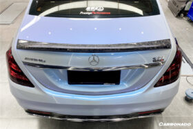 DarwinPRO 2014-2020 Mercedes Benz S63 W222 Sedan MSY Style Trunk Spoiler - image 6