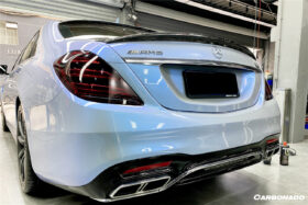 DarwinPRO 2014-2020 Mercedes Benz S63 W222 Sedan MSY Style Trunk Spoiler - image 8