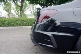 DarwinPRO 2017-2020 Mercedes Benz S63 W222 Sedan MSY Style Rear Bumper Vents - image 3