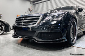 DarwinPRO 2017-2020 Mercedes Benz W222 Sedan BRS-2019 Style Front Bumper - image 5