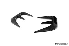 DarwinPRO 2021-UP Mercedes Benz S Class W223 4Matic Sedan MSY Style Rear Bumper Side Vents - image 9