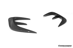 DarwinPRO 2021-UP Mercedes Benz S Class W223 4Matic Sedan MSY Style Rear Bumper Side Vents - image 10
