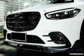 DarwinPRO 2021-UP Mercedes Benz S Class W223 4Matic Sedan MSY Style Front Bumper Vents - image 9