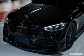 DarwinPRO 2021-UP Mercedes Benz S Class W223 4Matic Sedan MSY Style Front Lip - image 9