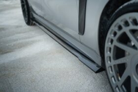 DarwinPRO 2021-UP Mercedes Benz S Class W223 Sedan MSY Style Side Skirts Under Board (Long Model) - image 1