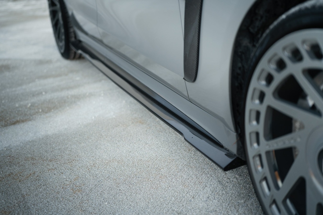 DarwinPRO 2021-UP Mercedes Benz S Class W223 Sedan MSY Style Side Skirts Under Board (Long Model)