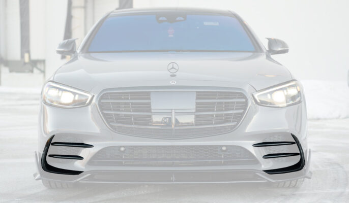 DarwinPRO 2021-UP Mercedes Benz S Class W223 4Matic Sedan MSY Style Front Bumper Vents