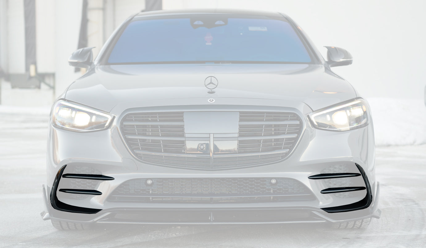 DarwinPRO 2021-UP Mercedes Benz S Class W223 4Matic Sedan MSY Style Front Bumper Vents