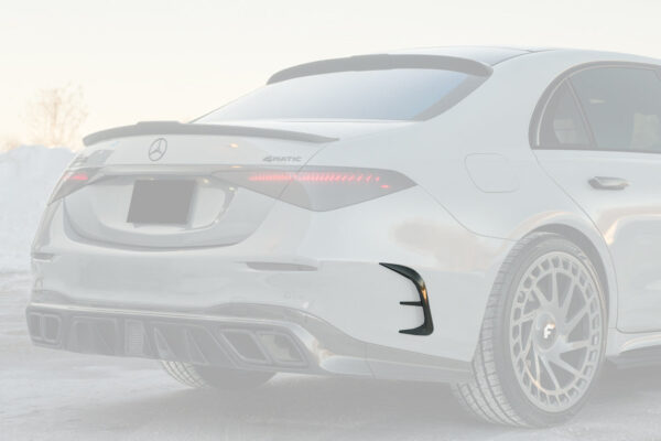 DarwinPRO 2021-UP Mercedes Benz S Class W223 4Matic Sedan MSY Style Rear Bumper Side Vents
