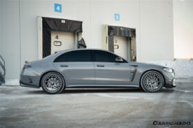 DarwinPRO 2021-UP Mercedes Benz S Class W223 Sedan MSY Style Side Skirts Under Board (Long Model) - image 5