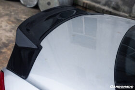 DarwinPRO 2005-2011 Mercedes Benz SLK R171 RT Style Carbon Fiber Trunk Spoiler - image 9