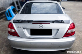 DarwinPRO 2005-2011 Mercedes Benz SLK R171 RT Style Carbon Fiber Trunk Spoiler - image 2