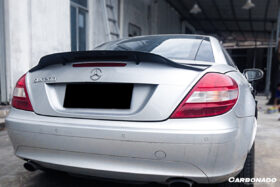 DarwinPRO 2005-2011 Mercedes Benz SLK R171 RT Style Carbon Fiber Trunk Spoiler - image 4