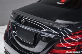 DarwinPRO 2014-2020 Mercedes Benz S Class W222 Sedan RT Style Carbon Fiber Trunk Spoiler | Fits S450, S550, S560,  S63AMG, S65AMG - image 2