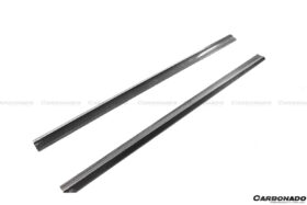 DarwinPRO 2008-2014 Mercedes Benz W204 C63 AMG RZ Style Carbon Fiber Side Skirts - image 10