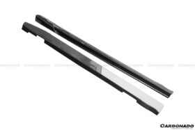DarwinPRO 2008-2014 Mercedes Benz W204 C63 AMG Sedan VS Style Carbon Fiber Side Skirts - image 7