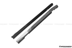 DarwinPRO 2008-2014 Mercedes Benz W204 C63 AMG Sedan VS Style Carbon Fiber Side Skirts - image 8