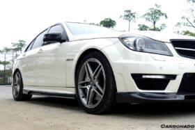 DarwinPRO 2008-2014 Mercedes Benz W204 C63 AMG Sedan VS Style Carbon Fiber Side Skirts - image 2
