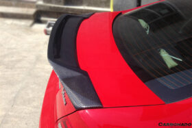 DarwinPRO Mercedes Benz W204 C Class  C63 AMG Coupe RT Style Carbon Fiber Trunk Spoiler - image 2