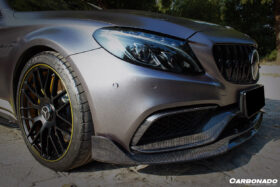 DarwinPRO 2015-2021 Mercedes Benz W205 C63 & S AMG Coupe BR Style Front Lip - image 9