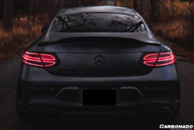 DarwinPRO 2015-2021 Mercedes Benz C-Class W205 Coupe PS Style Trunk Spoiler - image 3