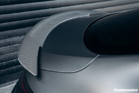 DarwinPRO 2015-2021 Mercedes Benz C-Class W205 Coupe RT-II Style Trunk Spoiler - image 5