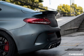 DarwinPRO 2015-2021 Mercedes Benz C-Class W205 Coupe RT-II Style Trunk Spoiler - image 2