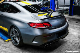 DarwinPRO 2015-2021 Mercedes Benz C-Class W205 Coupe Dp Style Trunk Spoiler Wing - image 8