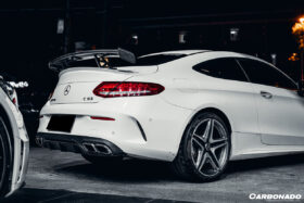DarwinPRO 2015-2021 Mercedes Benz C-Class W205 Coupe Dp Style Trunk Spoiler Wing - image 6