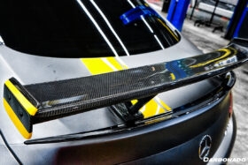 DarwinPRO 2015-2021 Mercedes Benz C-Class W205 Coupe Dp Style Trunk Spoiler Wing - image 9