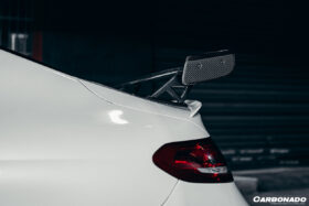 DarwinPRO 2015-2021 Mercedes Benz C-Class W205 Coupe Dp Style Trunk Spoiler Wing - image 4
