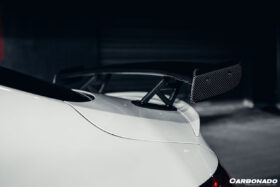 DarwinPRO 2015-2021 Mercedes Benz C-Class W205 Coupe Dp Style Trunk Spoiler Wing - image 5