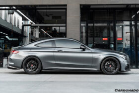 DarwinPRO 2015-2021 Mercedes Benz C-Class W205 Coupe Side Skirts - Carbonado (PS) - image 5