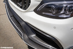 DarwinPRO 2015-2021 Mercedes Benz W205 C63 S AMG Sedan BR Style Front Lip - image 6
