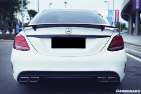 DarwinPRO 2015-2021 Mercedes Benz C-Class W205 Sedan RT-II Style Trunk Spoiler - image 2