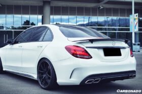 DarwinPRO 2015-2021 Mercedes Benz C-Class W205 Sedan RT-II Style Trunk Spoiler - image 4