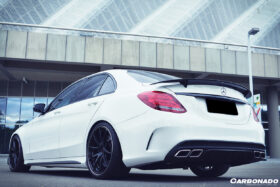 DarwinPRO 2015-2021 Mercedes Benz C-Class W205 Sedan RT-II Style Trunk Spoiler - image 5