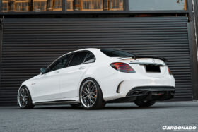DarwinPRO 2015-2021 Mercedes Benz C-Class W205 Sedan RT-II Style Trunk Spoiler - image 9