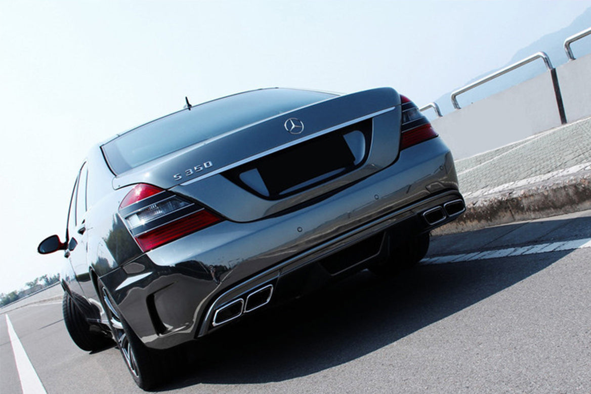 DarwinPRO 2006-2009 Mercedes Benz W221 S Class BK Style Rear Bumper