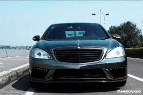DarwinPRO 2007-2009 Mercedes Benz W221 S Class BK Style Front Bumper - image 4