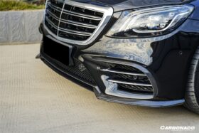 DarwinPro Aerodynamics DarwinPRO Benz W222 Facelift Sedan IA Style Front Lip Fits S450, S560 AMG Line - Image 6