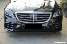 DarwinPro Aerodynamics DarwinPRO Benz W222 Facelift Sedan IA Style Front Lip Fits S450, S560 AMG Line - Image 3