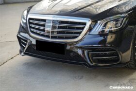 DarwinPro Aerodynamics DarwinPRO Benz W222 Facelift Sedan IA Style Front Lip Fits S450, S560 AMG Line - Image 4