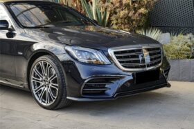 DarwinPro Aerodynamics DarwinPRO Benz W222 Facelift Sedan IA Style Front Lip Fits S450, S560 AMG Line
