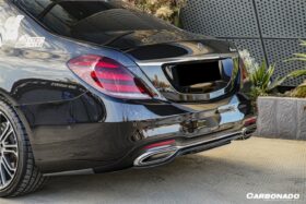 DarwinPRO Carbonado 2018-2020 Mercedes Benz W222 Facelift Sedan IA Style Rear Diffuser | Fits S450, S560 AMG Line - image 4