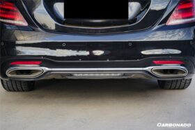 DarwinPRO Carbonado 2018-2020 Mercedes Benz W222 Facelift Sedan IA Style Rear Diffuser | Fits S450, S560 AMG Line - image 6