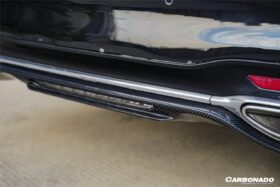 DarwinPRO Carbonado 2018-2020 Mercedes Benz W222 Facelift Sedan IA Style Rear Diffuser | Fits S450, S560 AMG Line - image 9