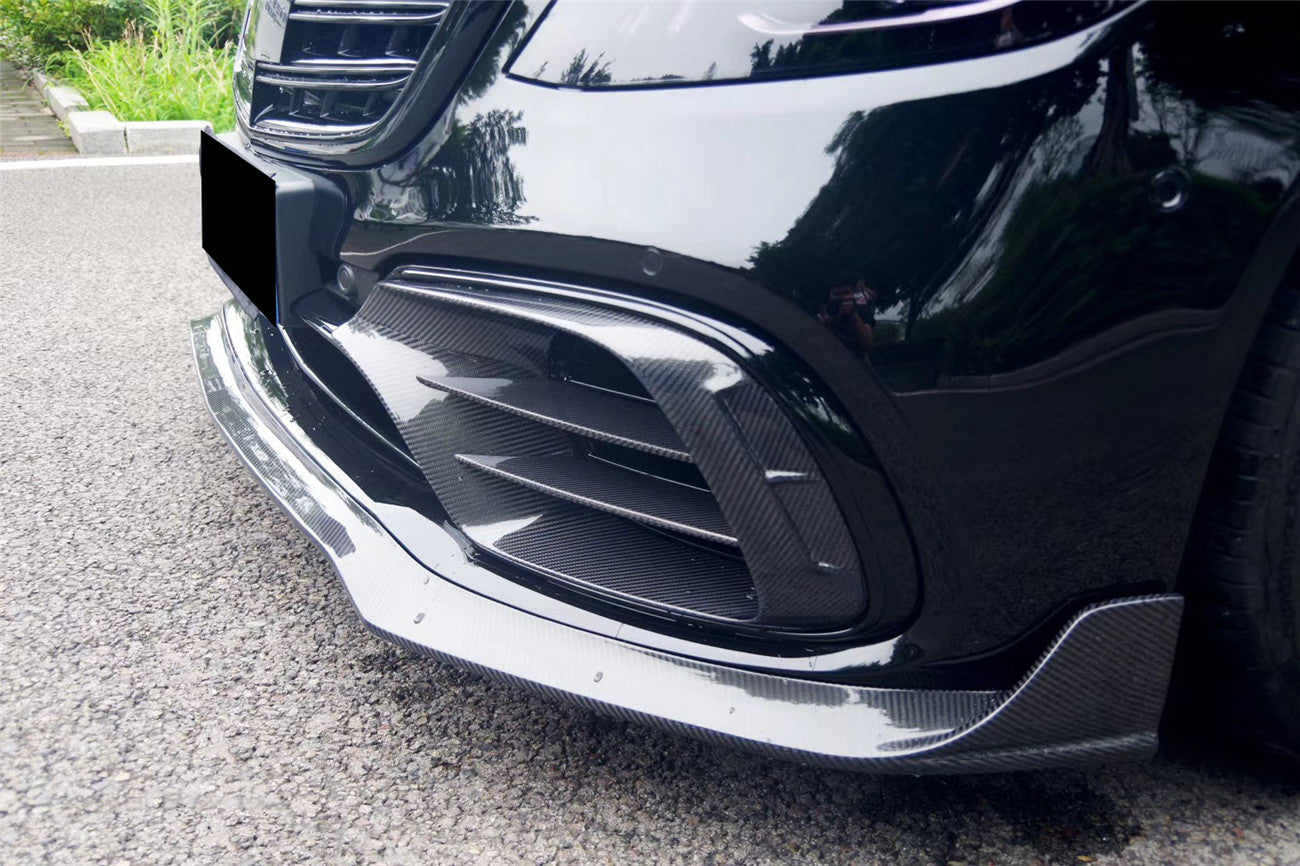 DarwinPRO 2017-2020 Mercedes Benz S63 W222 Sedan MSY Style Front Bumper Vents